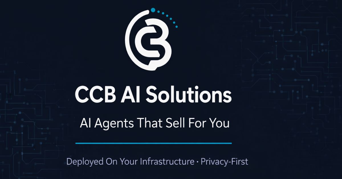 AI Lead Generation Agents on Your Infrastructure | CCB AI